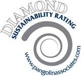 Pangolin Associates badge of sustainability: DIAMOND.