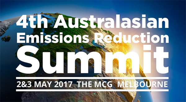 4th Australasian Emissions Reduction Summit, 2-3 May 2017, Melbourne