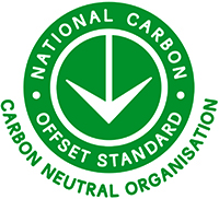 NCOS logo: NCOS: a certified carbon neutral organisation