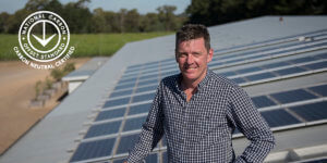Our client: Ross Hill Wines, carbon neutral against NCOS (James Robson at the winery)