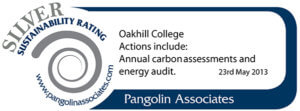 Sustainability Badge: Oakhill College, Castle Hill NSW