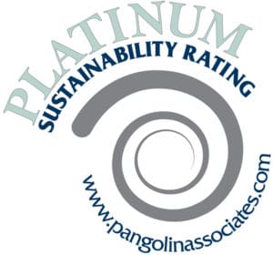 Pangolin Associates Badge of Sustainability (platinum)
