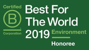 Logo: Pangolin Associates: B Corp Best for the World 2019 - Environment
