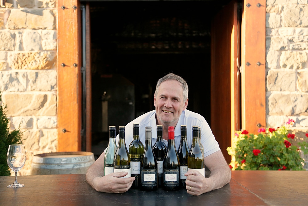 Keith of Keith Tulloch Wines, Hunter Valley – certified carbon neutral