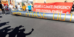 Activists at the UN COP27 climate summit in Sharm el-Sheikh, Egypt