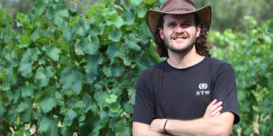 Alisdair Tullock of Keith Tulloch Wines, Hunter Valley, NSW. The winery underwent an LCA for the wines and is Climate Active-certified carbon neutral. 